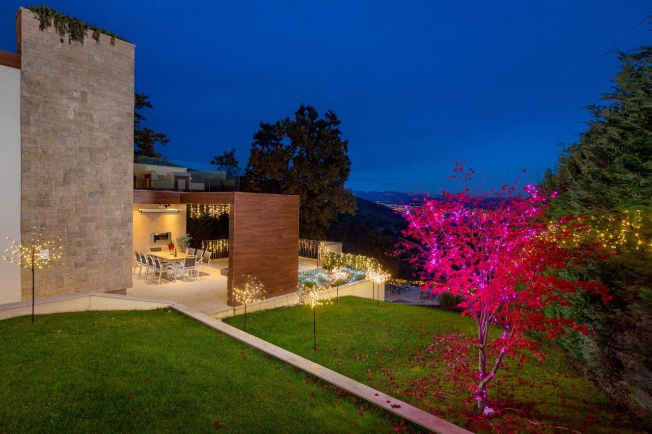 Villa Altavista - Seaview & Relax With Heated Pool & Minigolf أوباتيا المظهر الخارجي الصورة