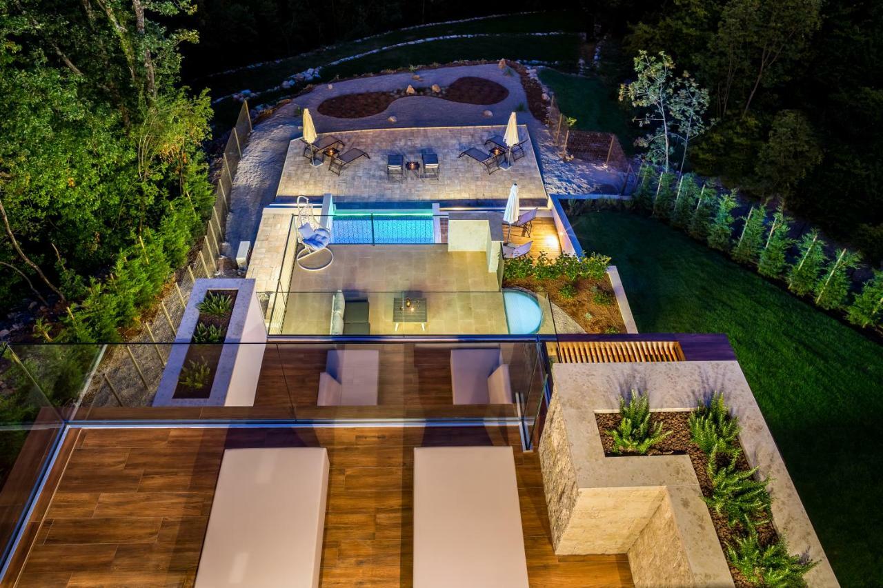 Villa Altavista - Seaview & Relax With Heated Pool & Minigolf أوباتيا المظهر الخارجي الصورة