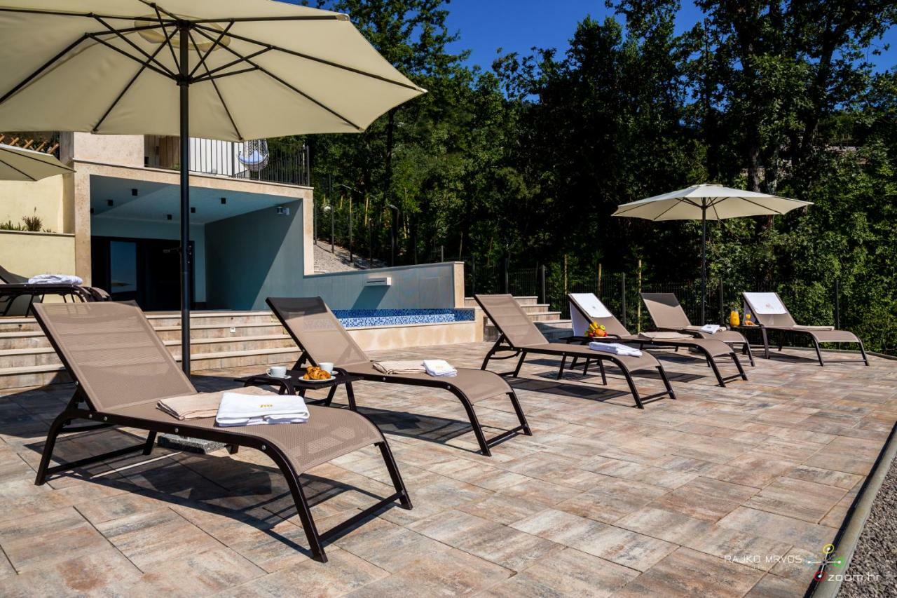 Villa Altavista - Seaview & Relax With Heated Pool & Minigolf أوباتيا المظهر الخارجي الصورة